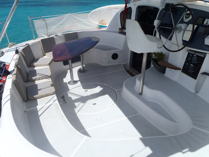 Vue de l'ensemble du cockpit